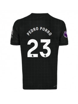 Tottenham Hotspur Pedro Porro #23 Replika Borta Kläder 2025-26 Kortärmad